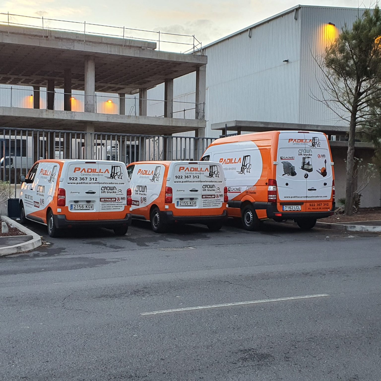 Servicios de postventa y de mantenimiento de carretillas elevadoras en Tenerife.